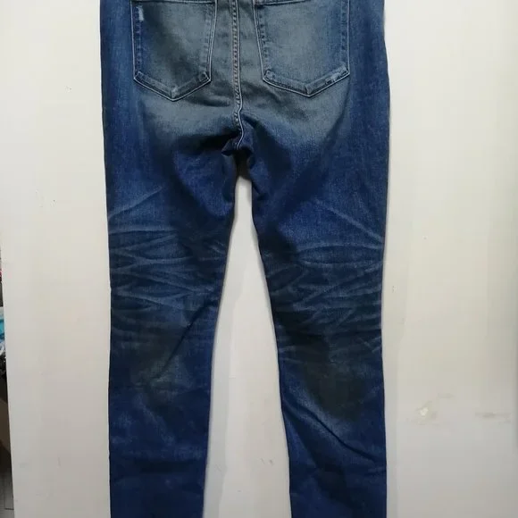 BNWT Monfrere Men's Denim Pants Blue Size 38